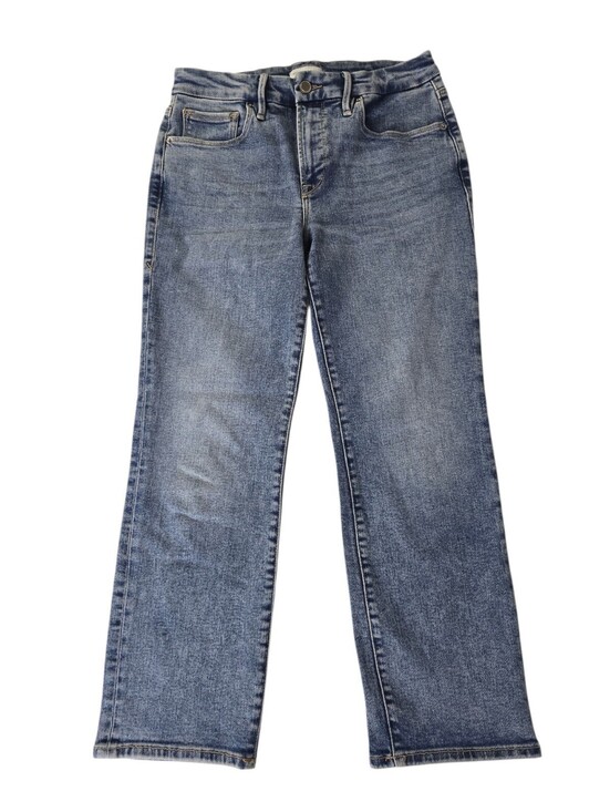 Good American Denim - Good American Good Curve Straight Leg Jean Size 6/28 ( 24" Inseam)